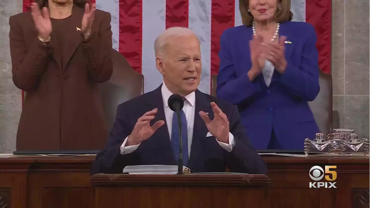 Congress Shows Unity With Ukraine At Biden's 'State Of The Union Address'