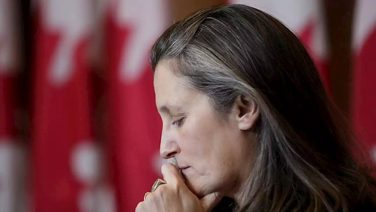 Chrystia Freeland says there will be 'collateral damage in Canada' over Russia sanctions