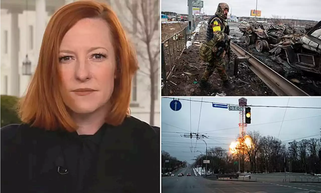 Psaki slams Putin for 'barbaric tactics' in Ukraine