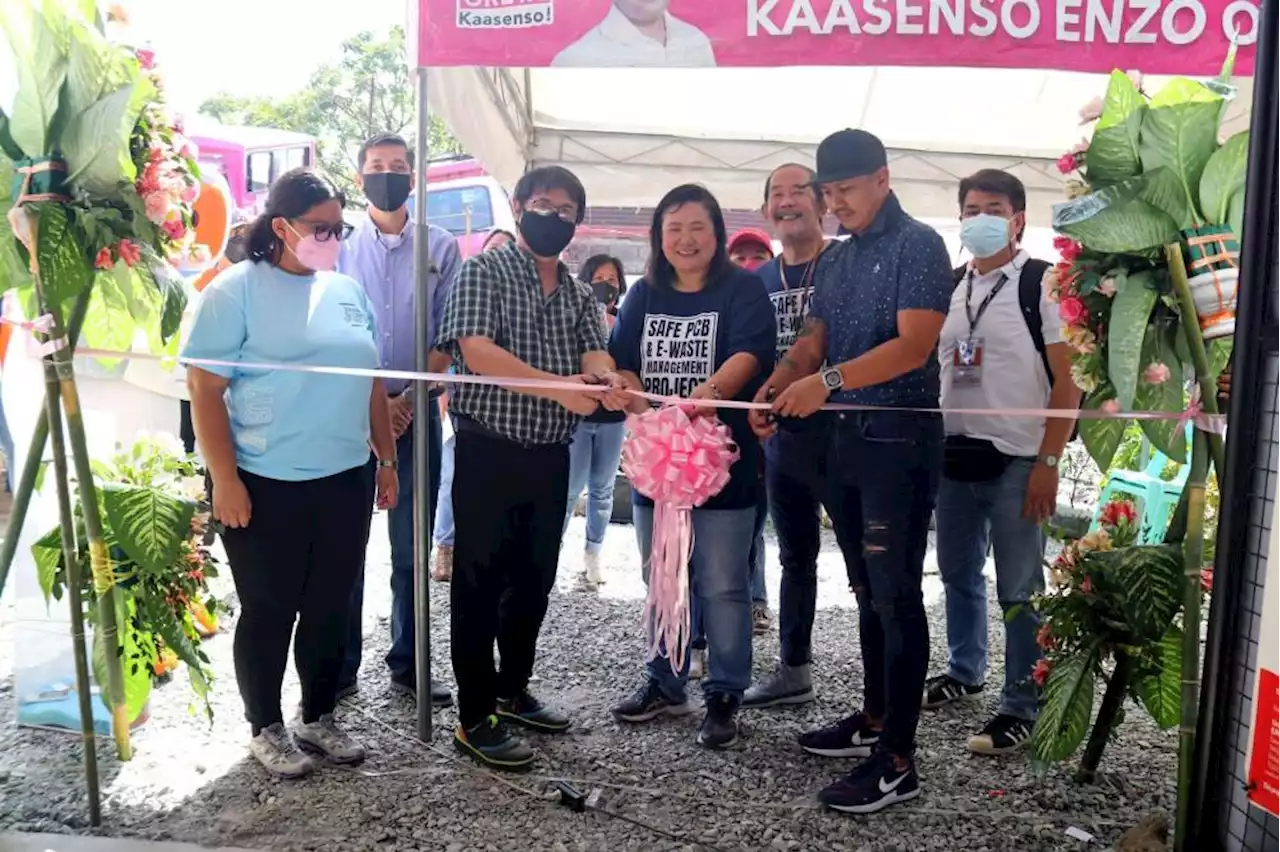 Pro-env’t groups, organizations launch another e-waste facility in Malabon City