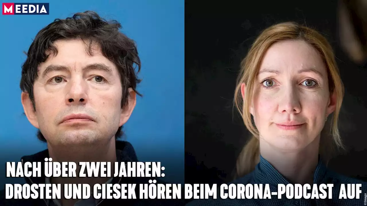 Drosten und Ciesek verabschieden sich vom Corona-Podcast