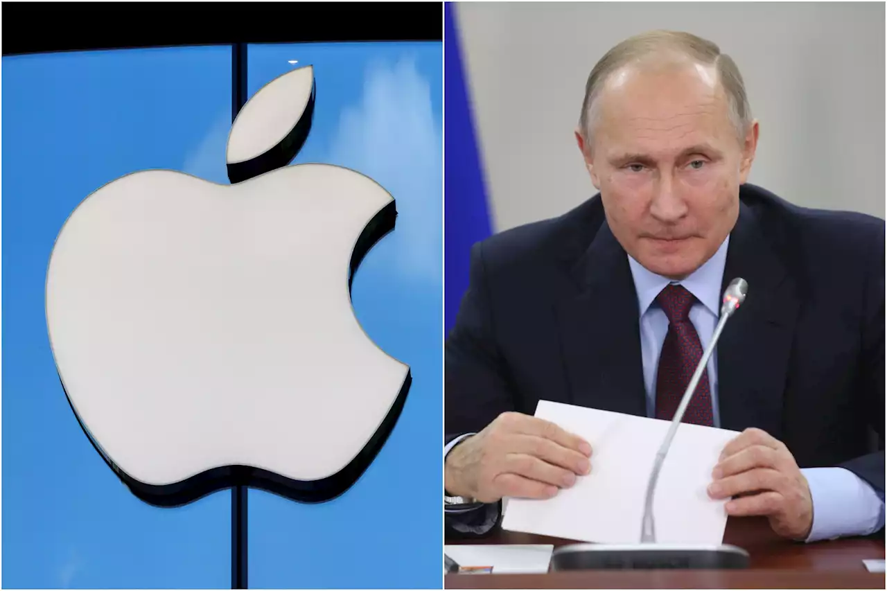 Russian man smashes iPad in response to U.S. sanctions in viral video