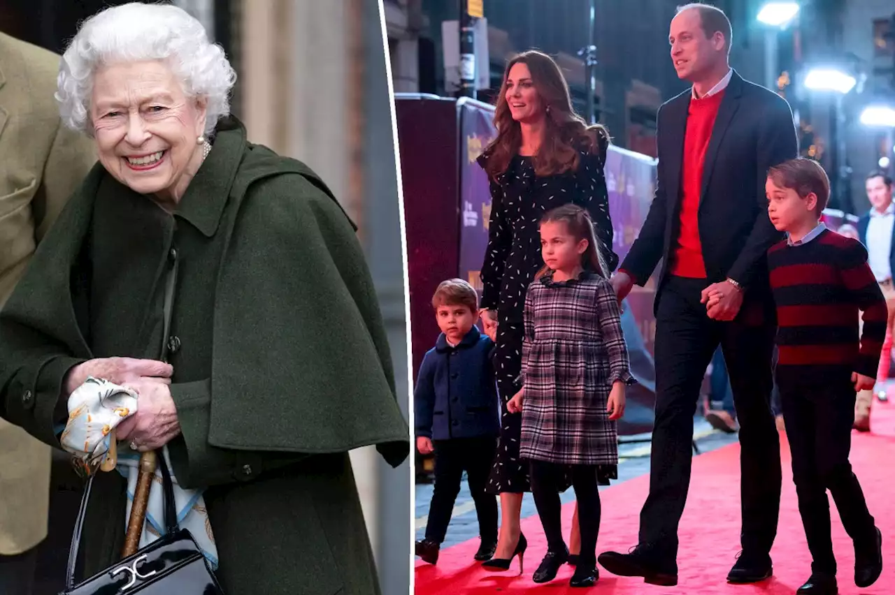 Queen Elizabeth reunites with grandkids after recovering from COVID-19