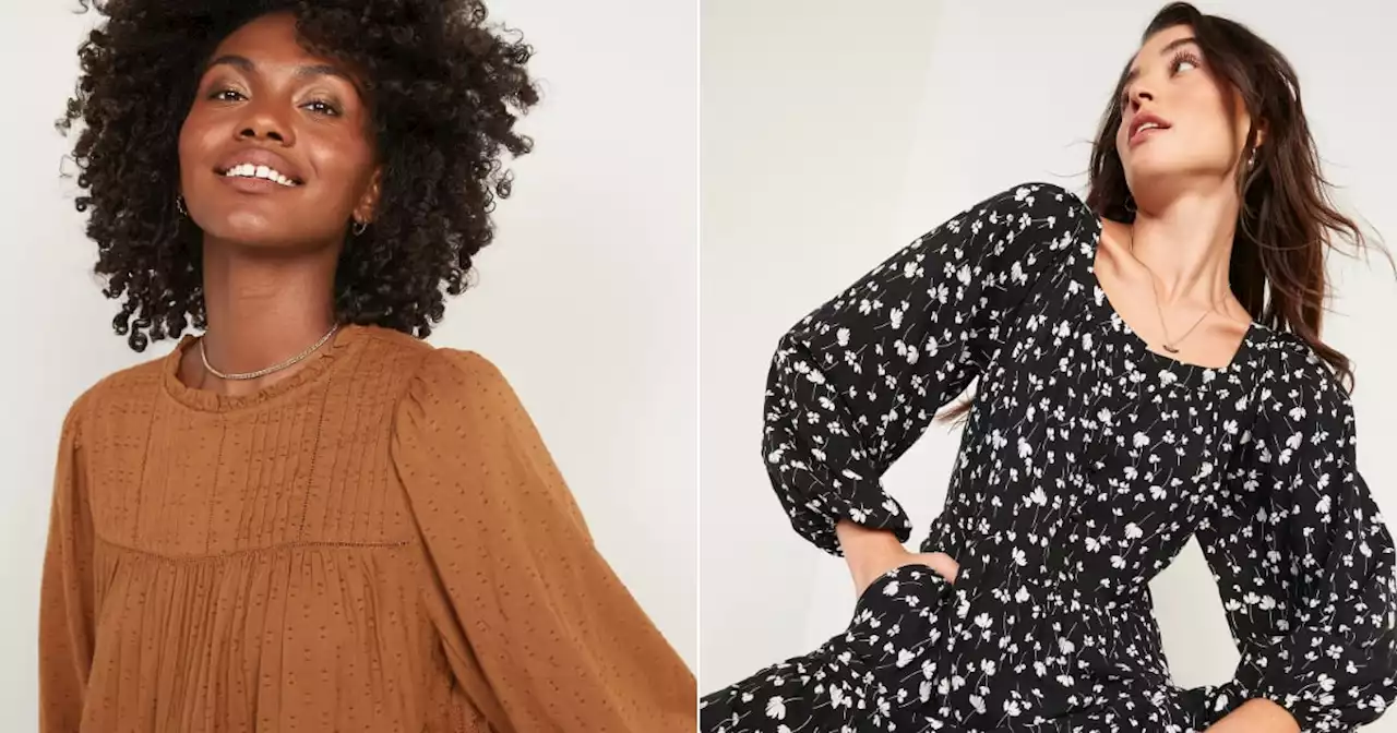 20 Long-Sleeve Old Navy Dresses Perfect for Breezy Spring Days