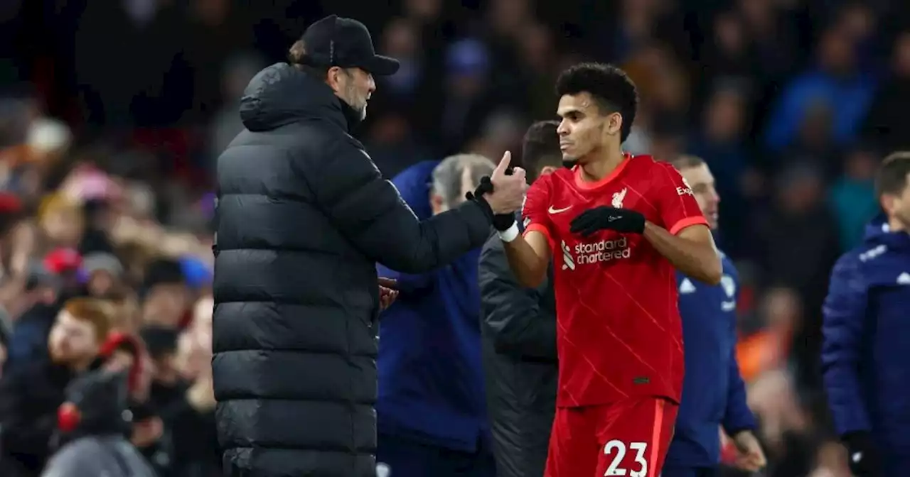 Jürgen Klopp espera que Luis Díaz no afloje, por el bien del Liverpool