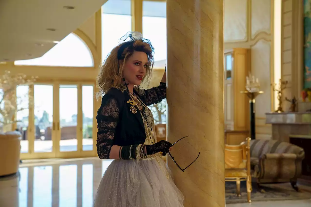 See Evan Rachel Wood as Madonna in First Look Photo From 'Weird Al' Yankovic Biopic