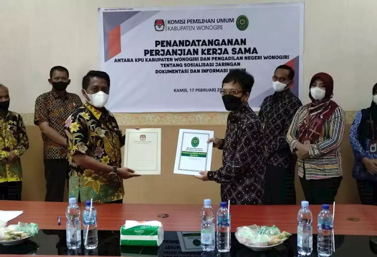 KPU dan PN Wonogiri Kerja Sama Permudah Pengurusan Suket untuk Nyaleg