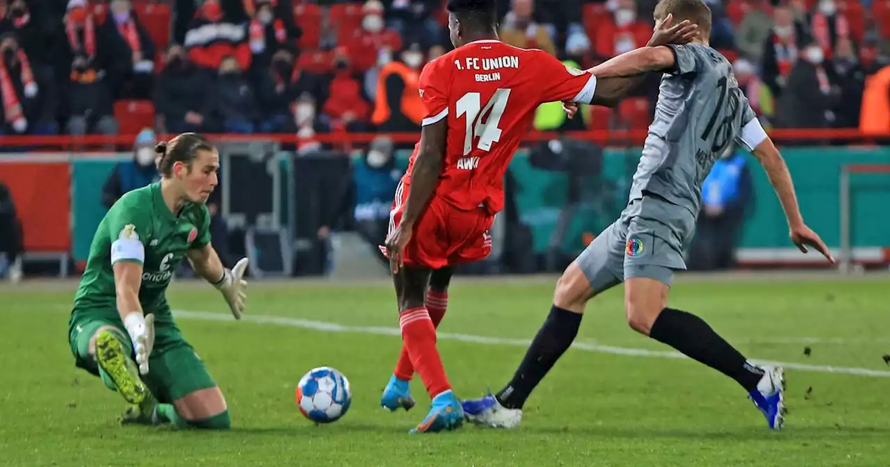 DFB-Pokal: Union Berlin - FC St. Pauli 2:1, Union im Halbfinale