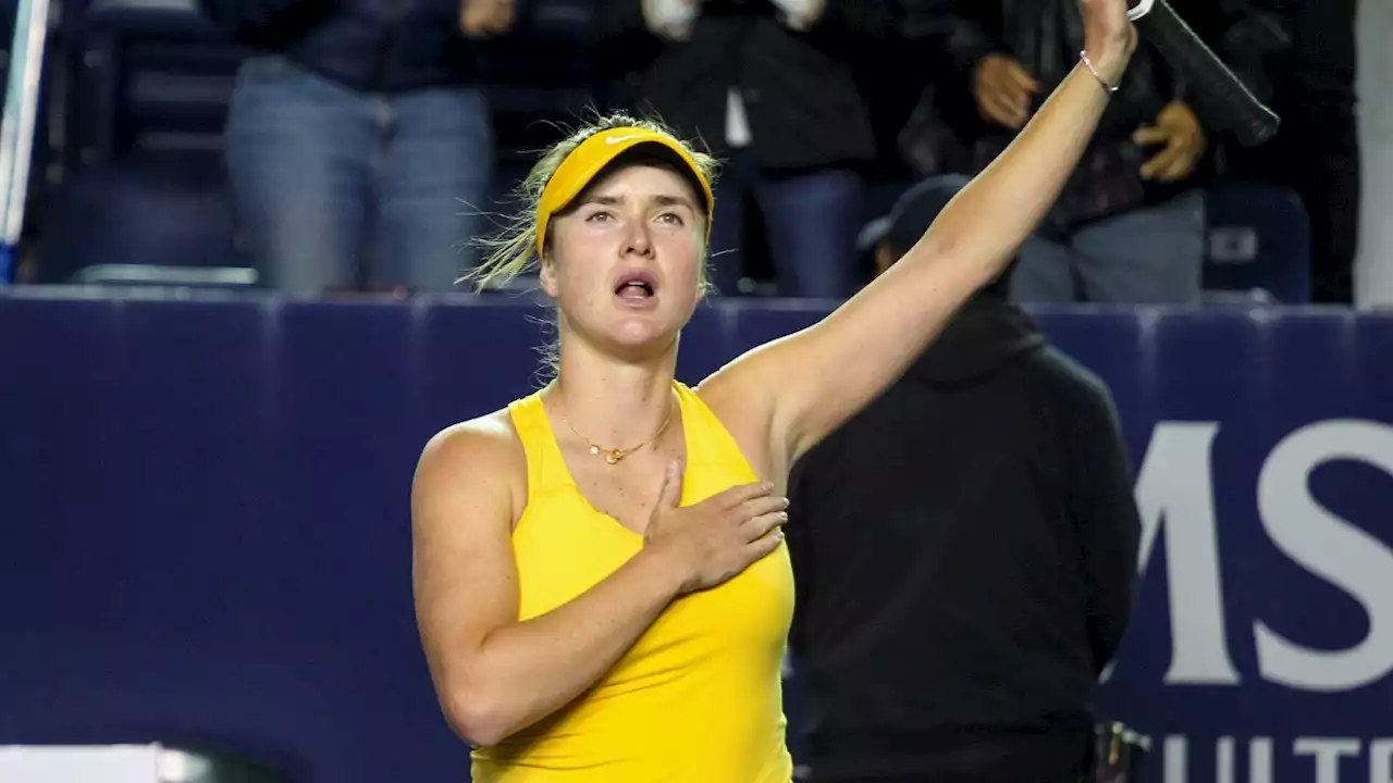 Ukrainian tennis player defeats Russian opponent, will donate prize money to Ukraine's army