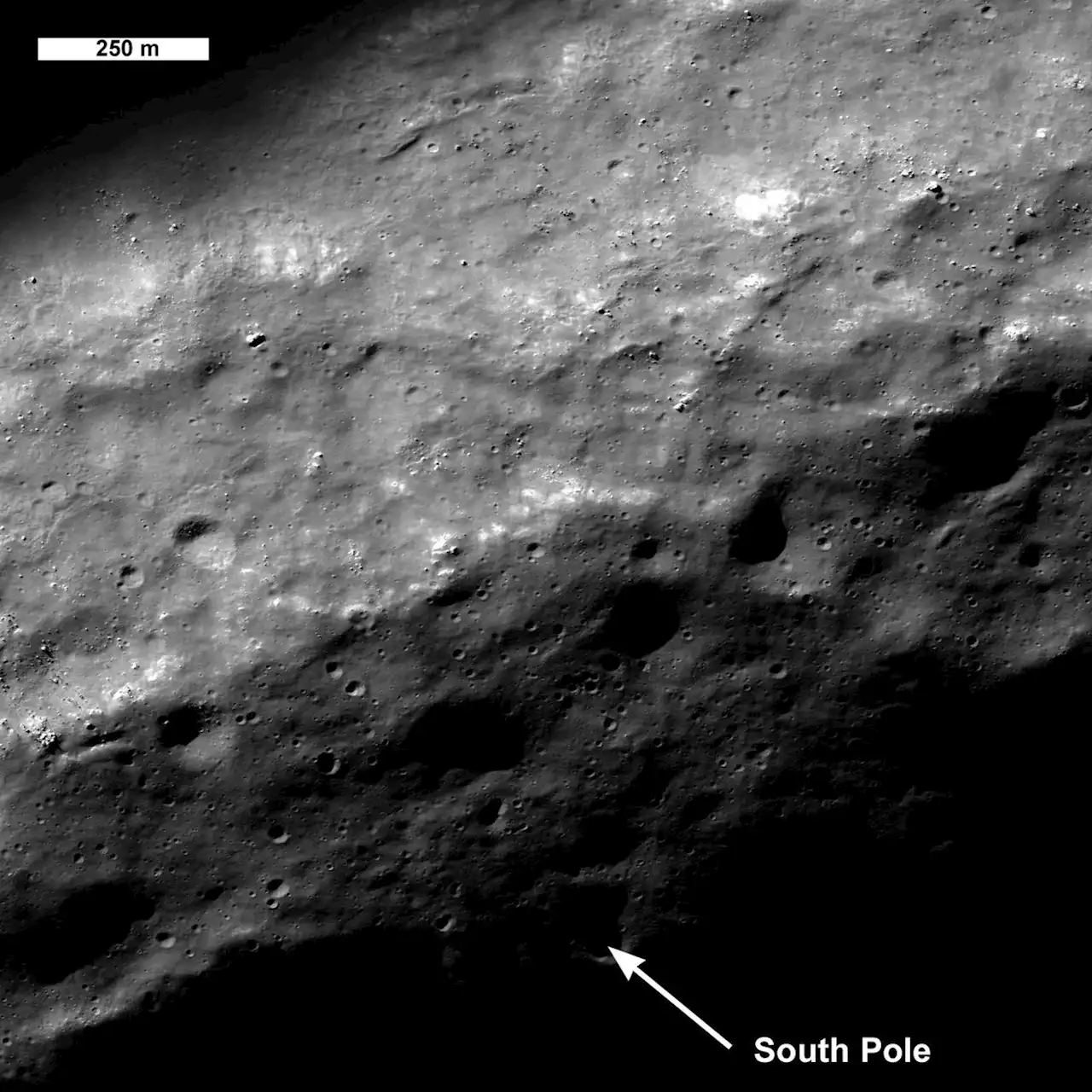 Here's The Exact Point of the Moon's South Pole - Universe Today