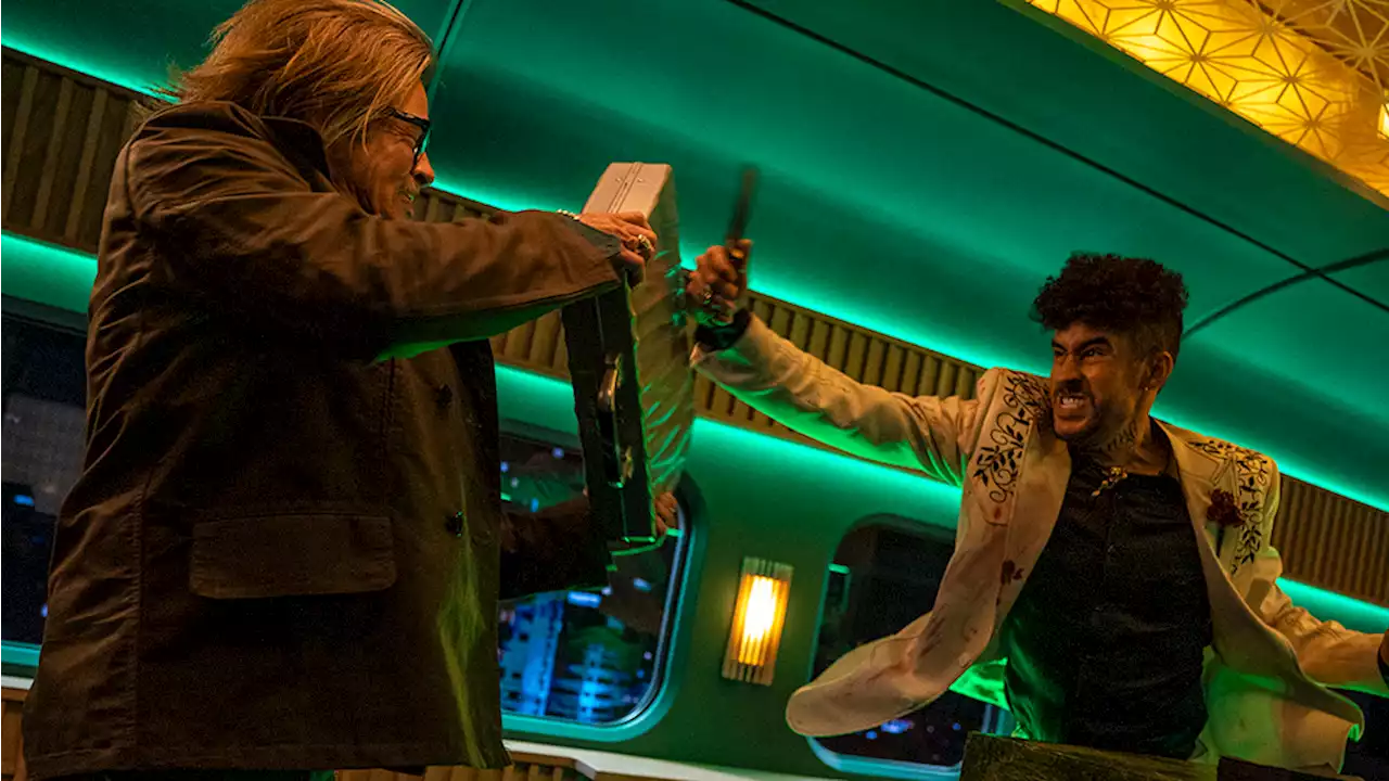 ‘Bullet Train’ Trailer: It’s Brad Pitt vs. Bad Bunny in Bloody, Stylish Action Movie