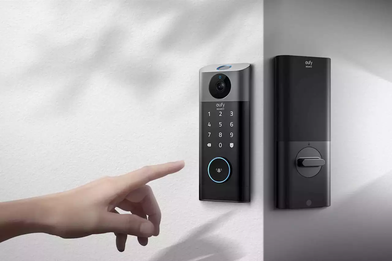 Double duty: Eufy’s newest smart lock is also a doorbell camera