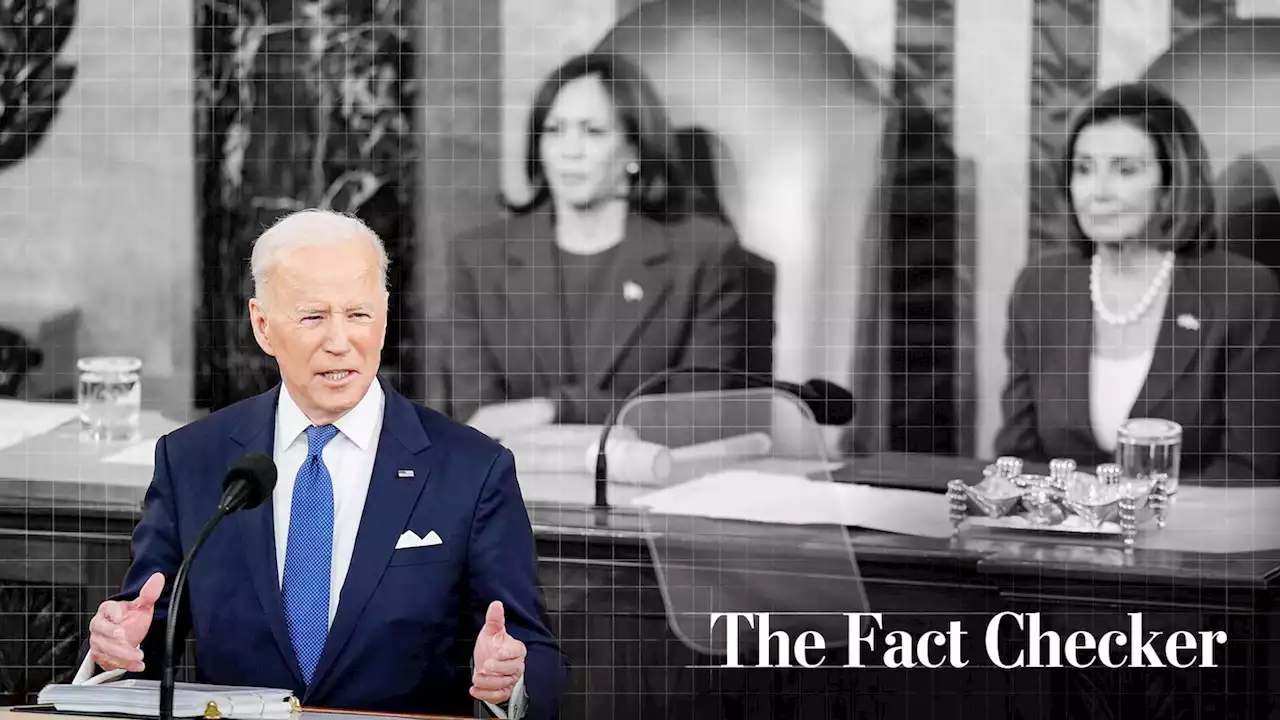 Analysis | Fact-checking President Biden’s 2022 State of the Union address