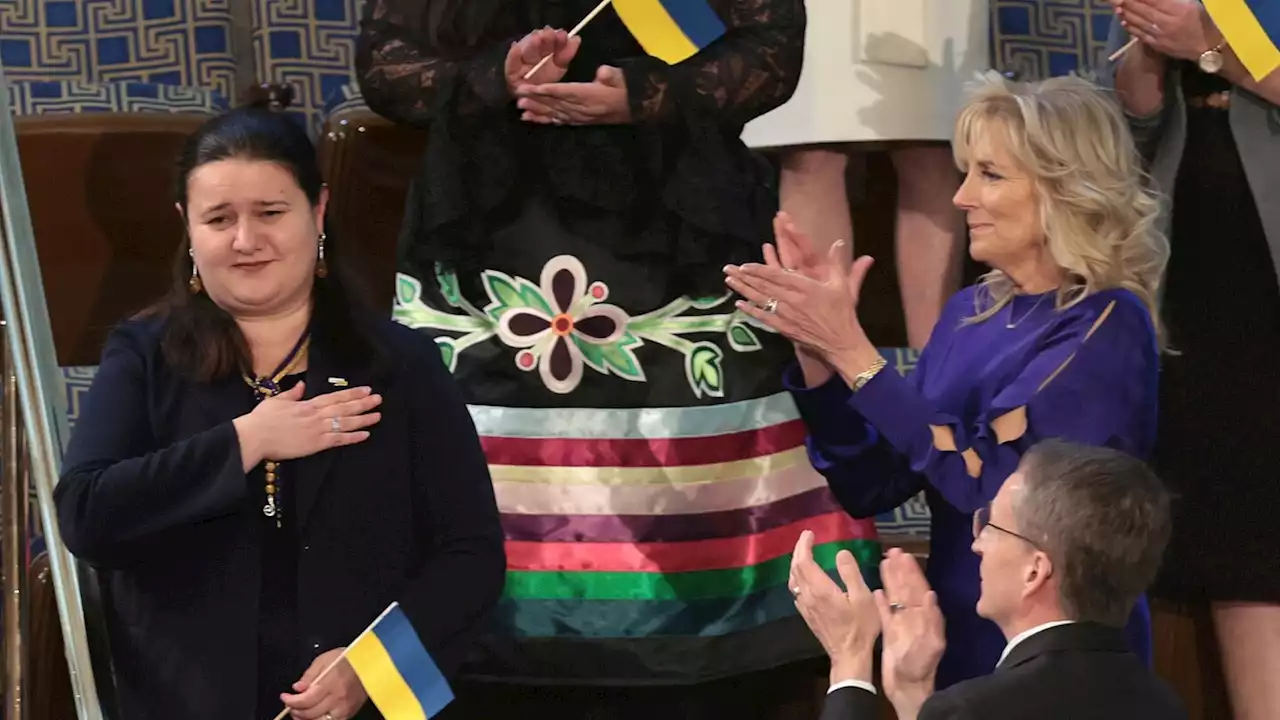 As war rages, the world greets Ukrainian ambassadors with standing ovations wherever they go