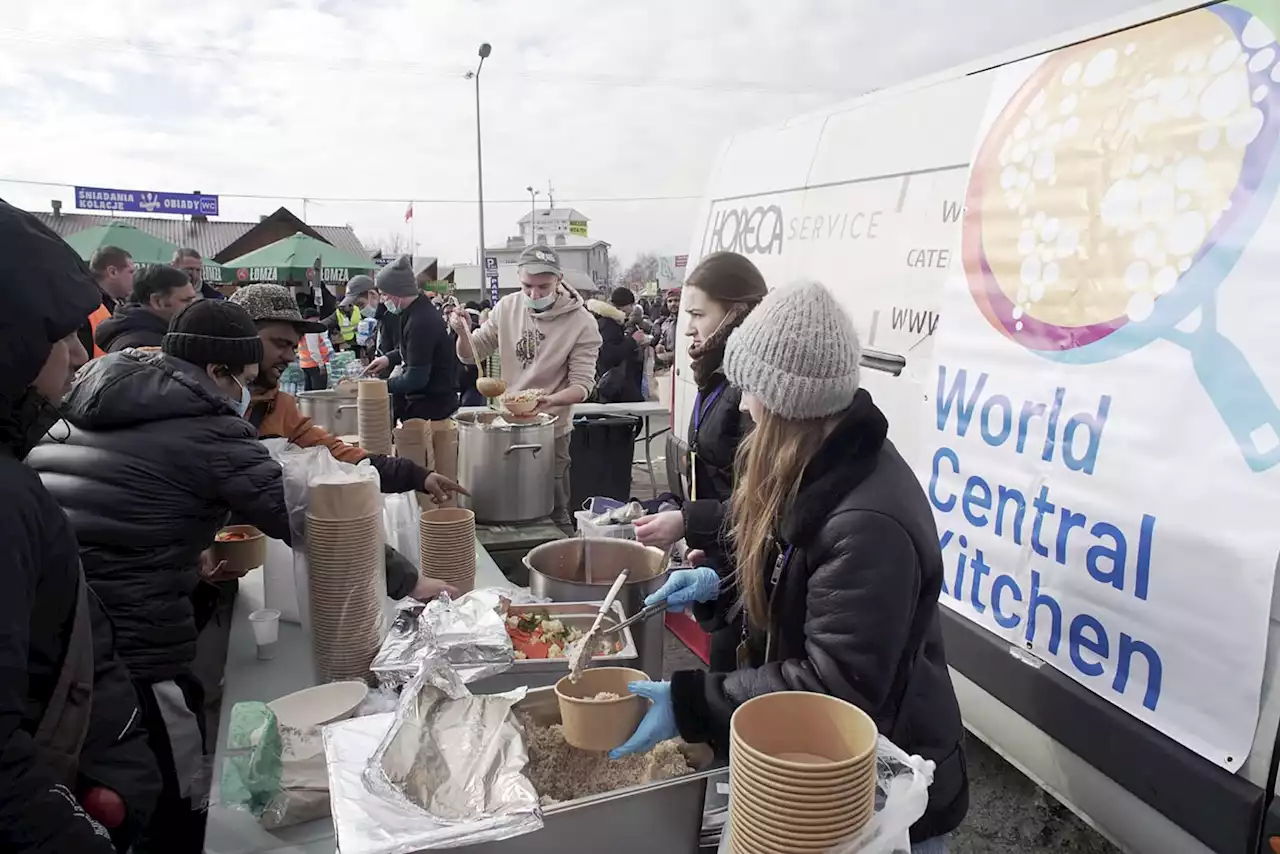 José Andrés delivers flour in Ukraine as World Central Kitchen expands operations