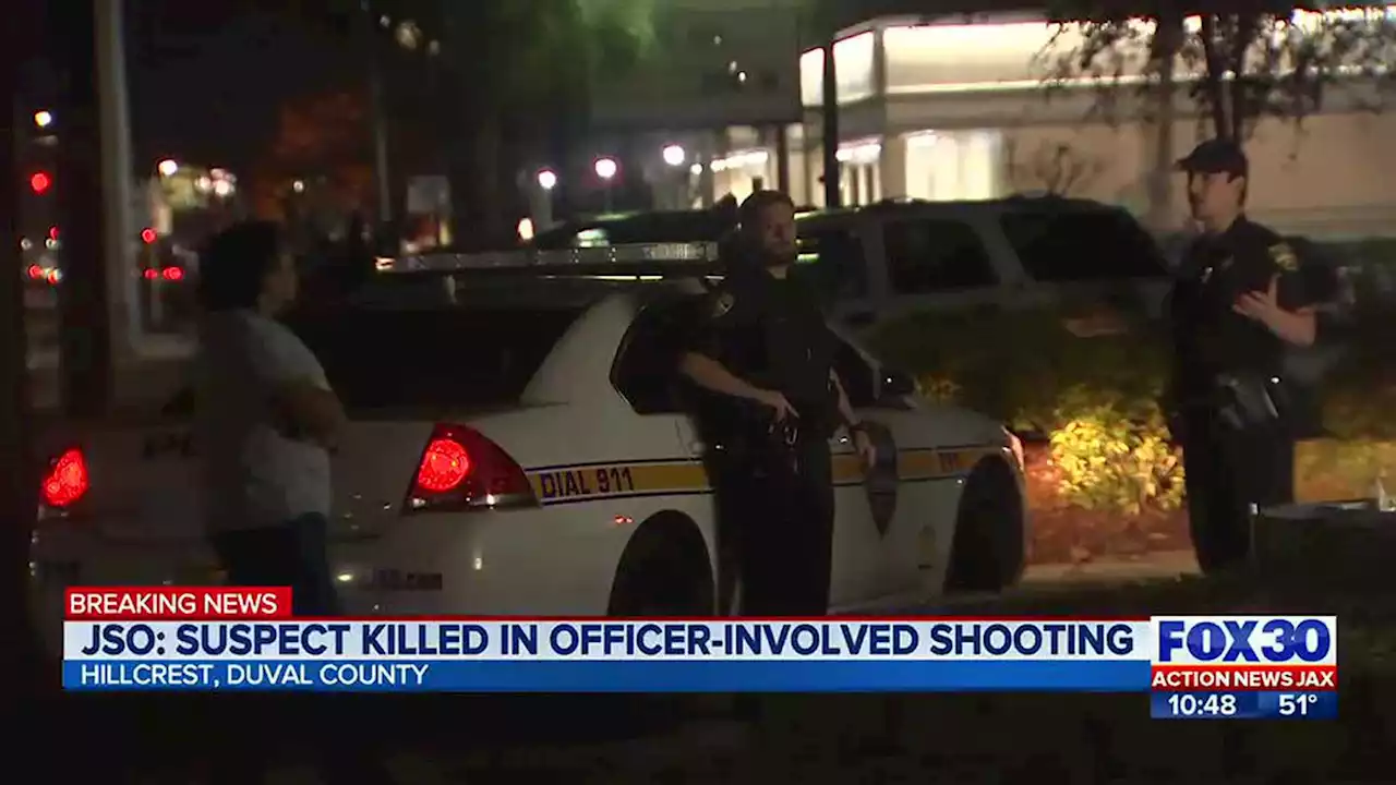 JSO: Suspect dead, officers unhurt after officer-involved shooting on Jacksonville’s Westside