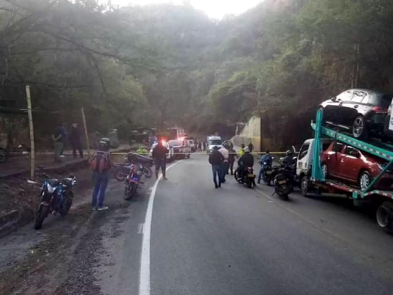 Falleció uno de los heridos por la activación de explosivo en vía San Gil - Socorro