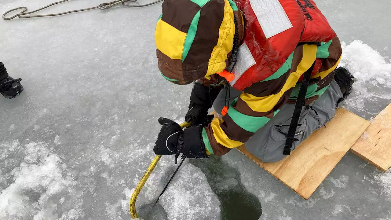 Scientists Take Rare Look Under Great Lakes’ Frozen Surfaces