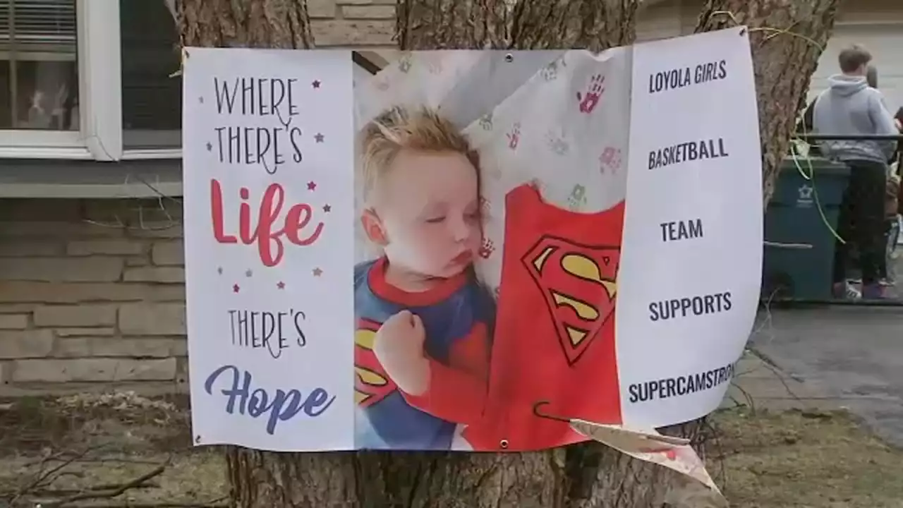 'He's a miracle': Community welcomes home 2-year-old boy months after near-drowning