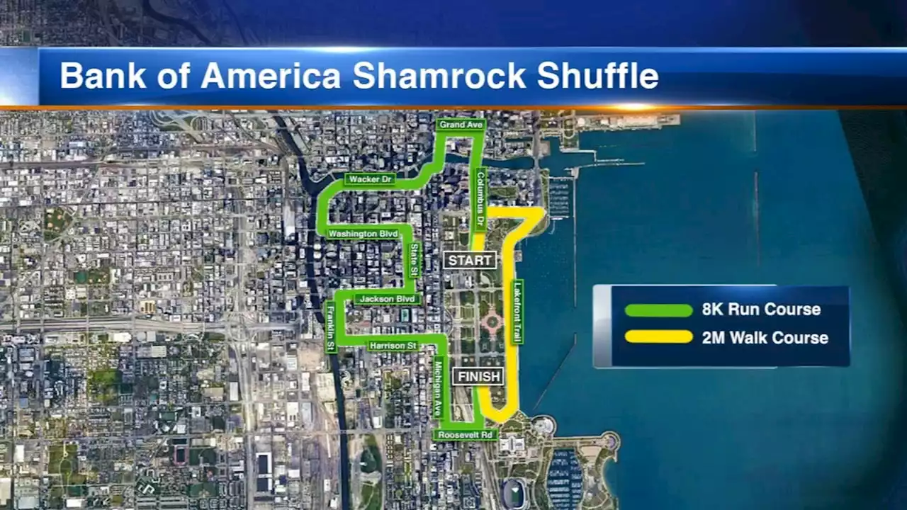 Shamrock Shuffle 2022: Start time, street closures and Grant Park party