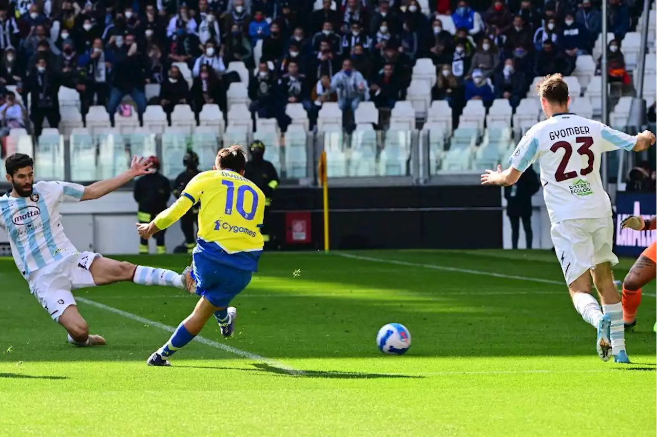 Juve-Salernitana 2-0, gol di Dybala e Vlahovic