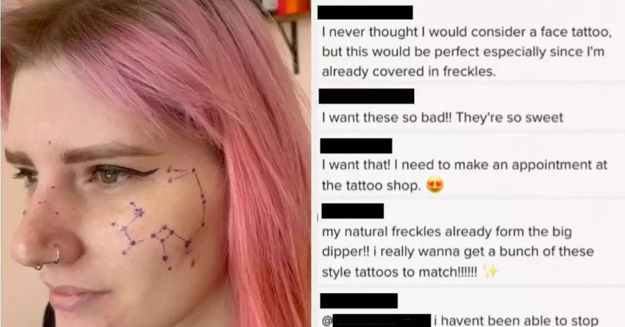 People Are Getting Zodiac Constellation Tattoos On Their Face, So I Spoke To A Cosmetic Tattoo Artist