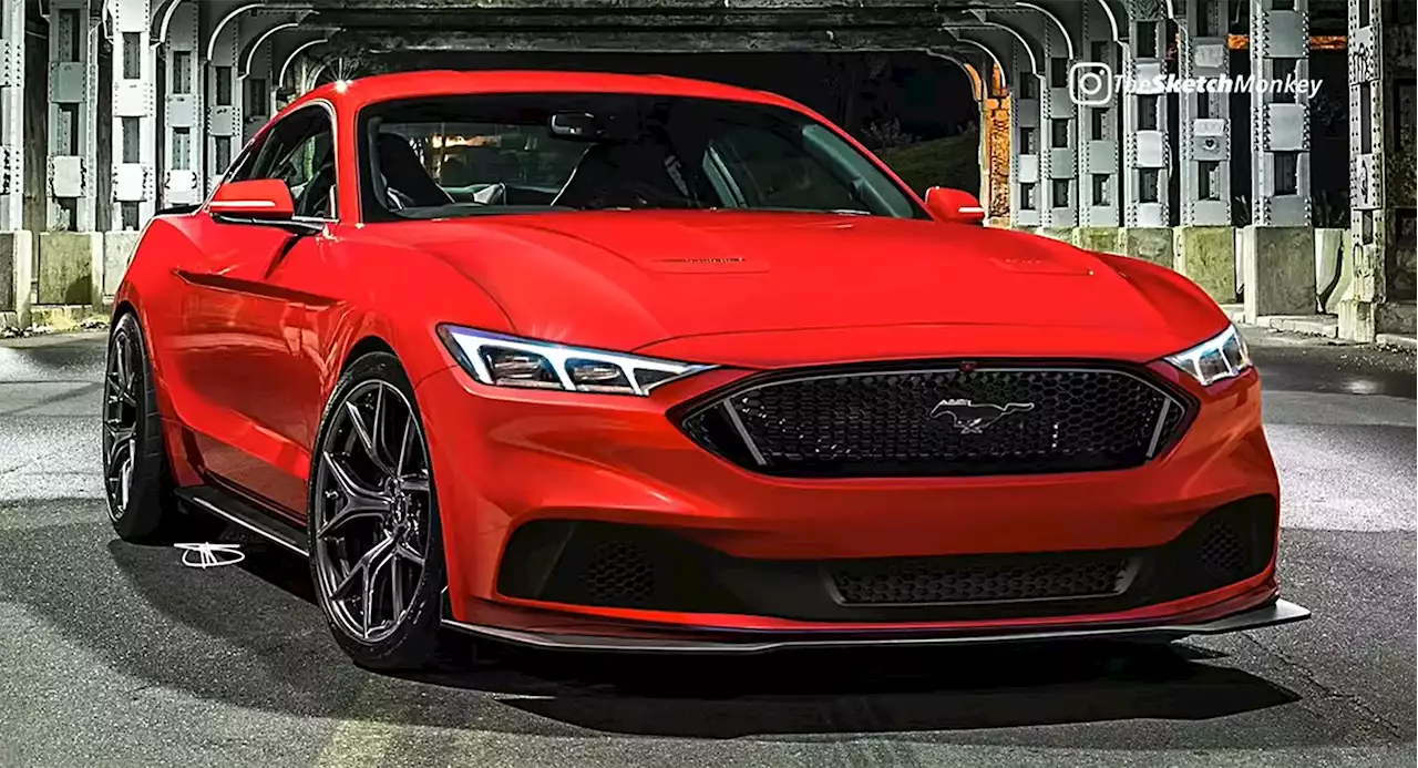 Think The 2025 Ford Mustang S650 Will Look Anything Like This Render? | Carscoops