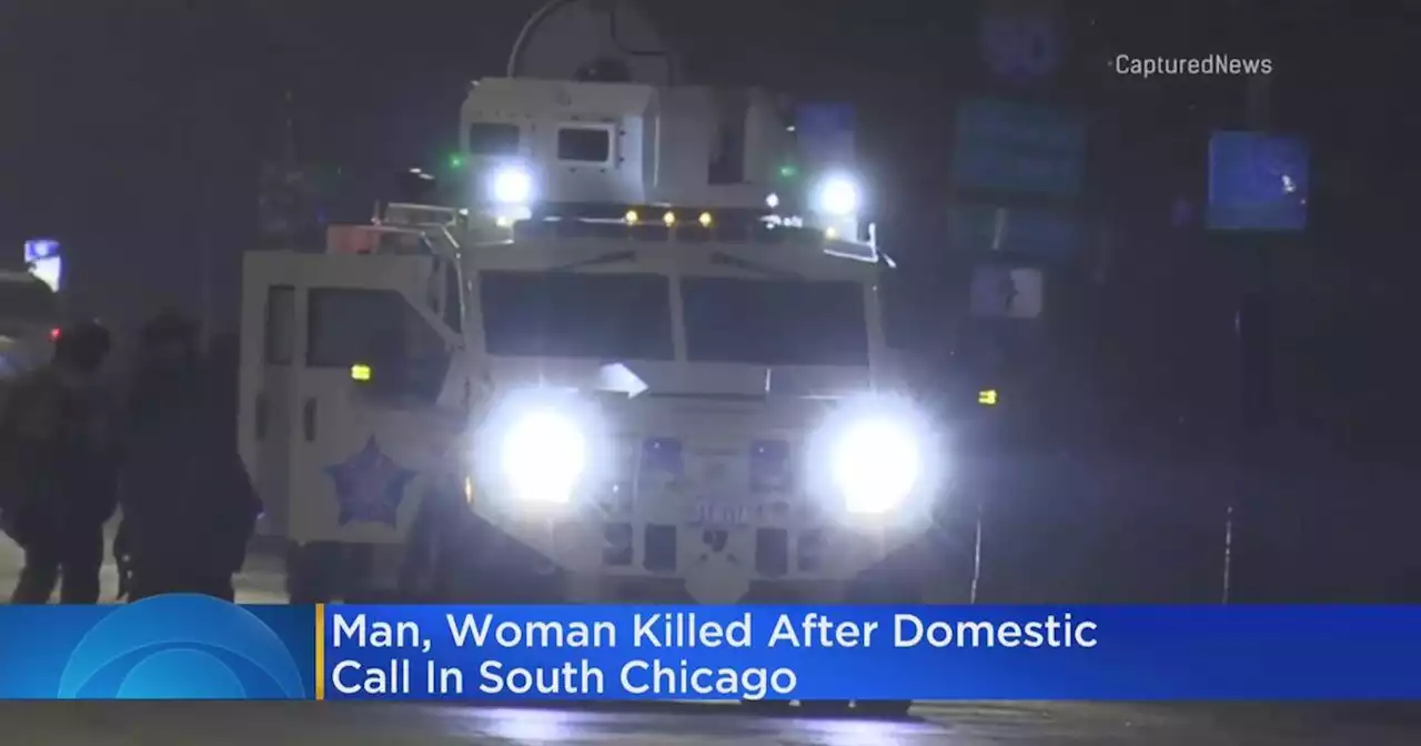 Man, woman killed after domestic call in South Chicago