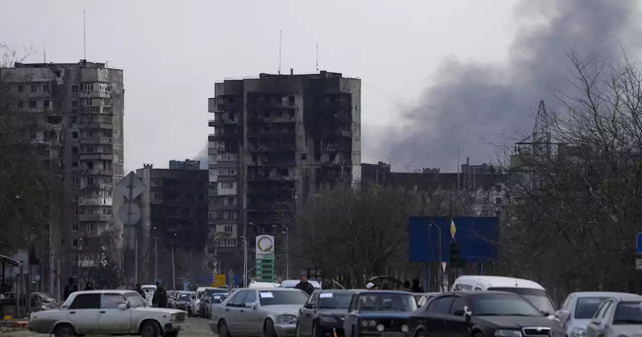 Ukraine says Russians bombed art school sheltering 400 in besieged city of Mariupol