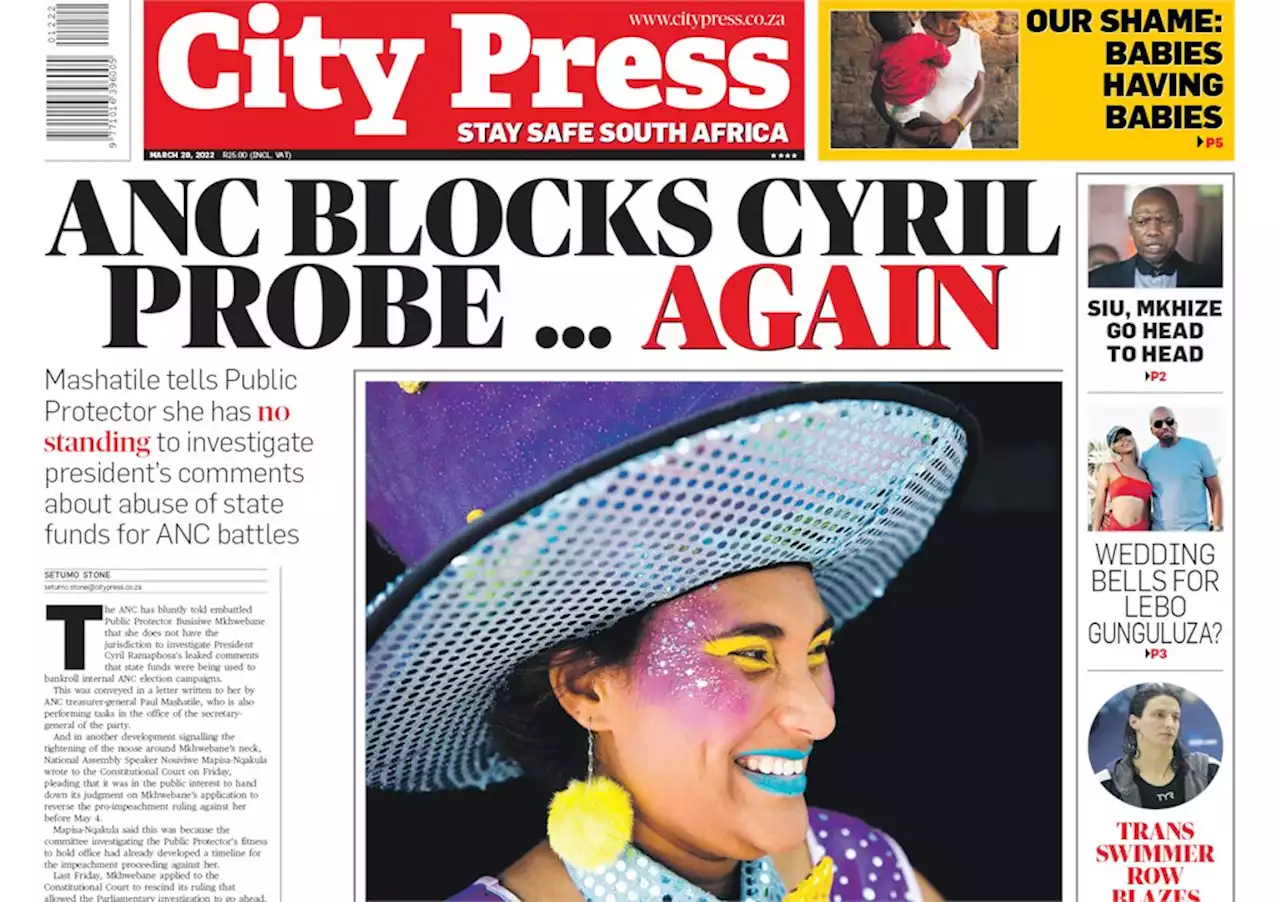 What’s in City Press: ANC blocks Cyril probe ... again | Outrage as varsity appoints council chair as vice-chancellor | Citypress