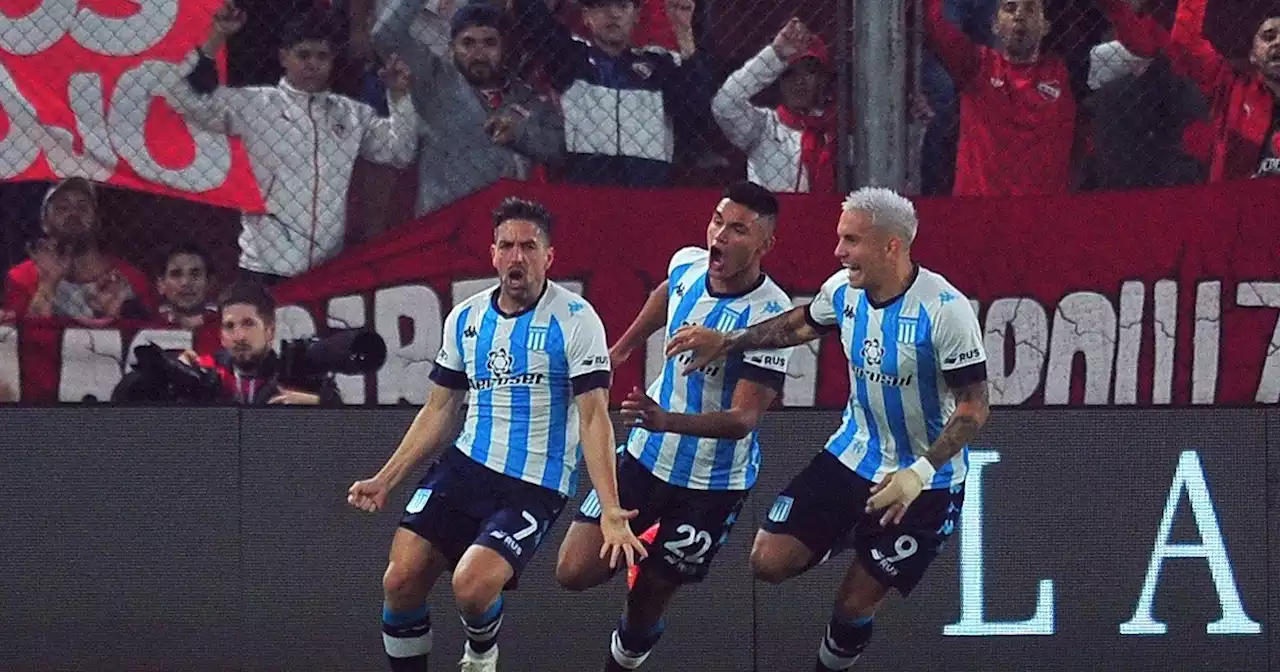 Hauche y Copetti, los goleadores de Racing que volvieron a vestirse de villanos frente a Independiente