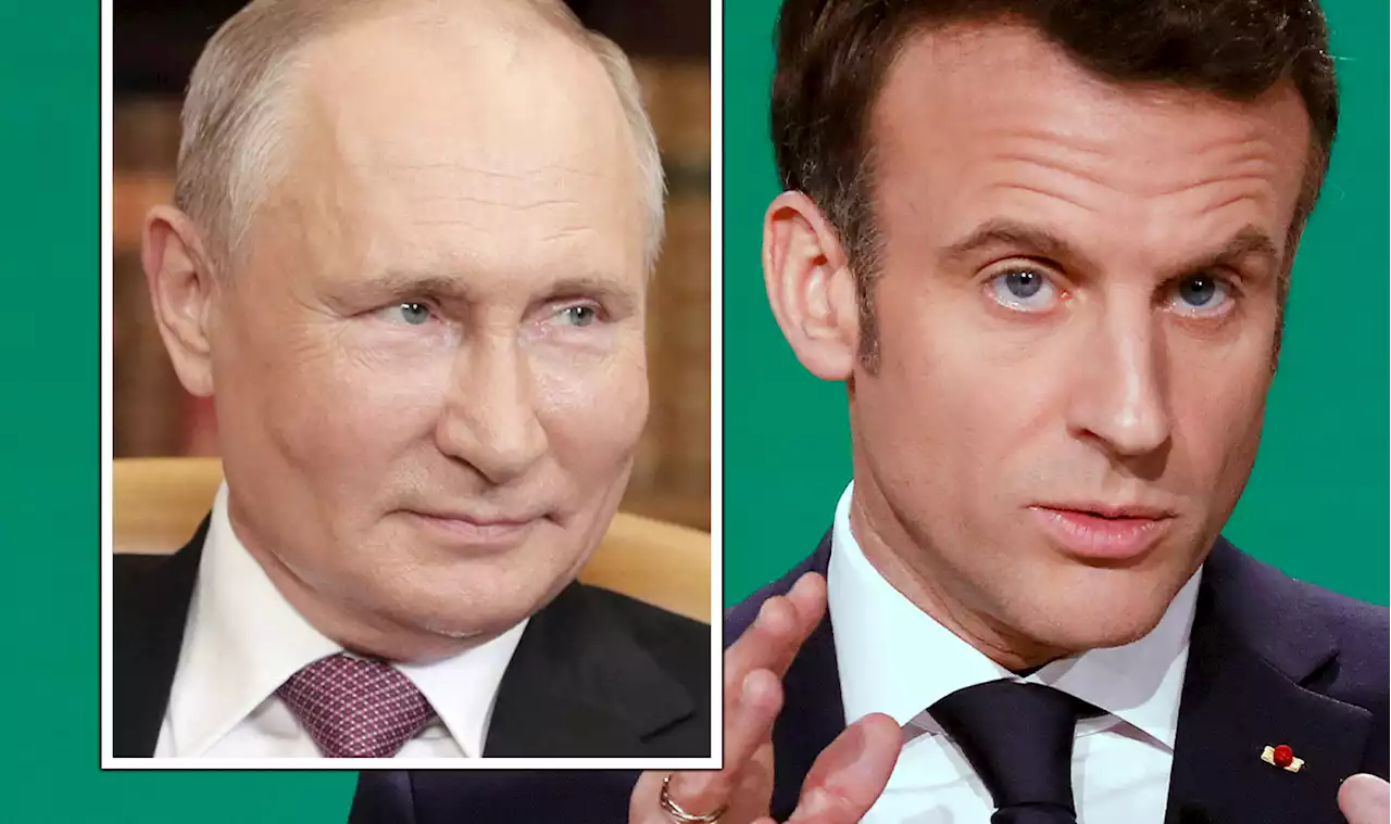 'Putin sees him as a useful idiot' Macron savaged as EU response to Russia 'pathetic'