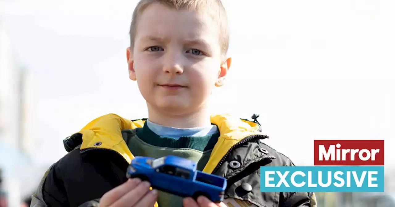 Defiant Ukraine refugee kids say 'Putin can't kill our dreams' in image of hope