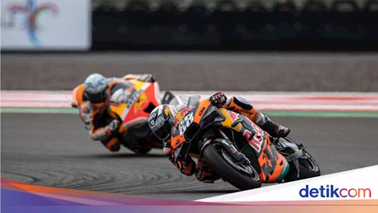 MotoGP Mandalika: Miguel Oliveira Bintang Balapan Basah di Lombok