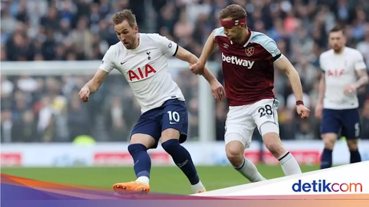 Tottenham Ungguli West Ham 2-1 di Babak Pertama