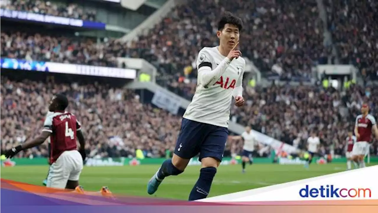 Tottenham Vs West Ham: Son Brace, Spurs Menang 3-1