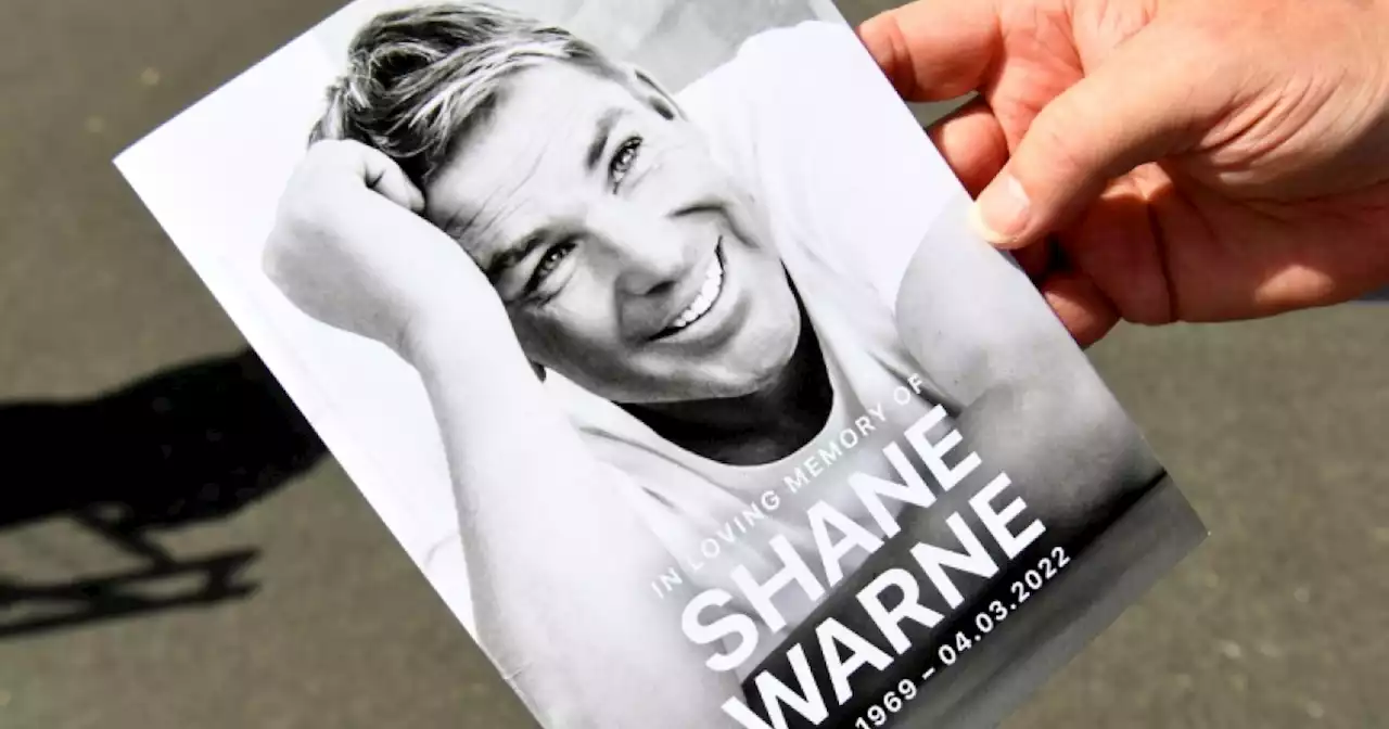 Hurley's 'heart aches' as 'Superman' Warne honoured at private memorial