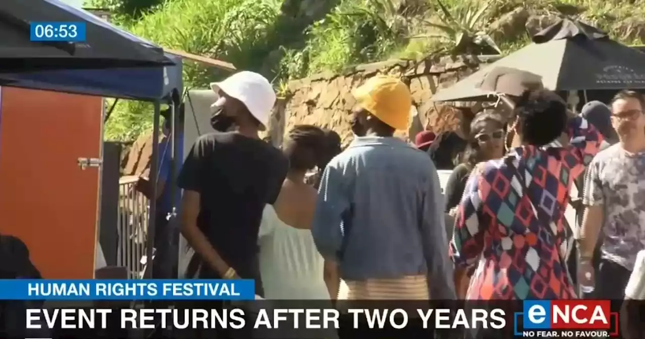 WATCH | Human Rights Festival | Event returns after two years