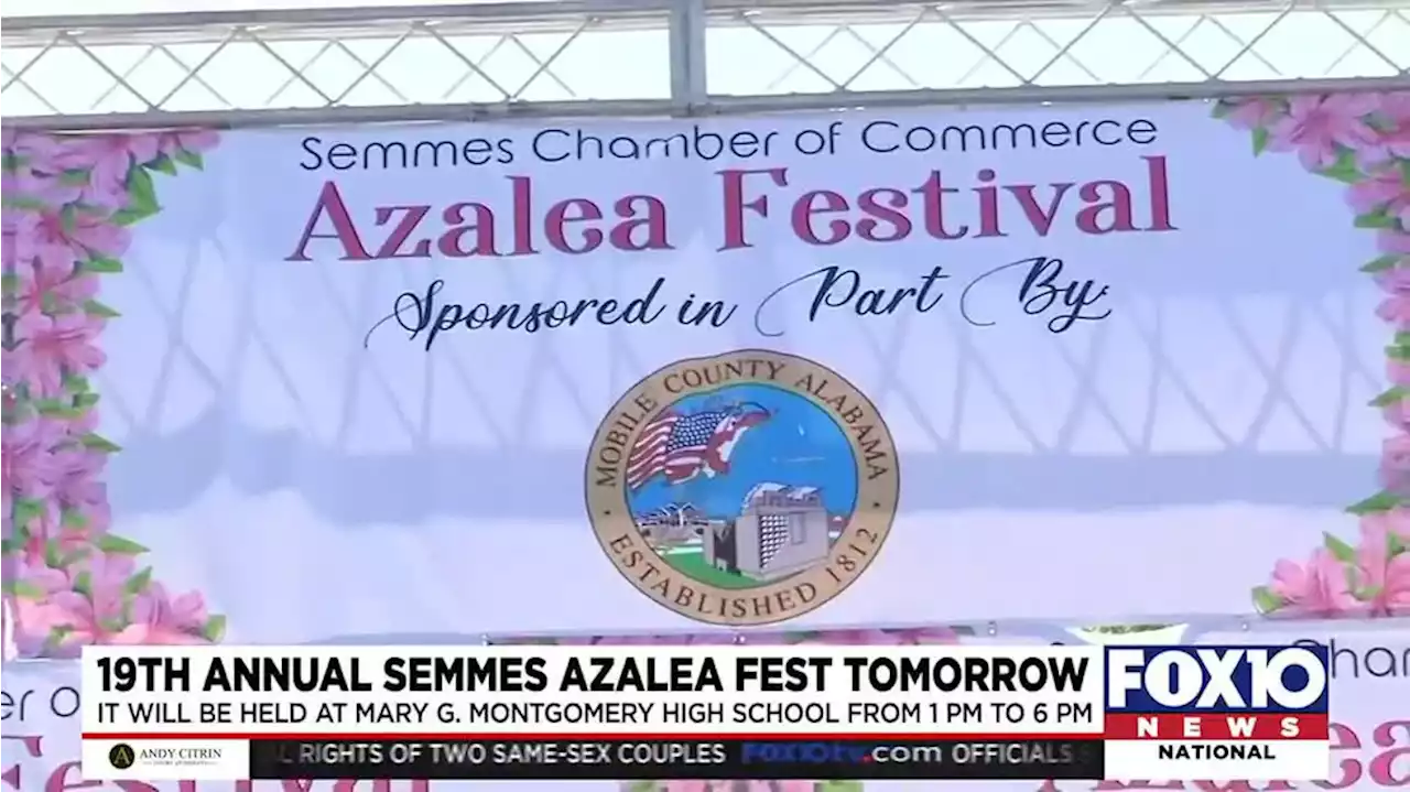 Semmes Azalea Festival set for Sunday