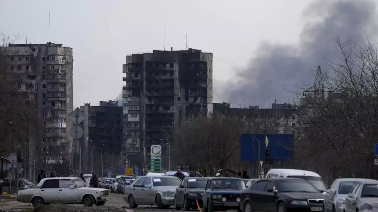 Russia-Ukraine war: Art school bombed in Mariupol housing hundreds of refugees