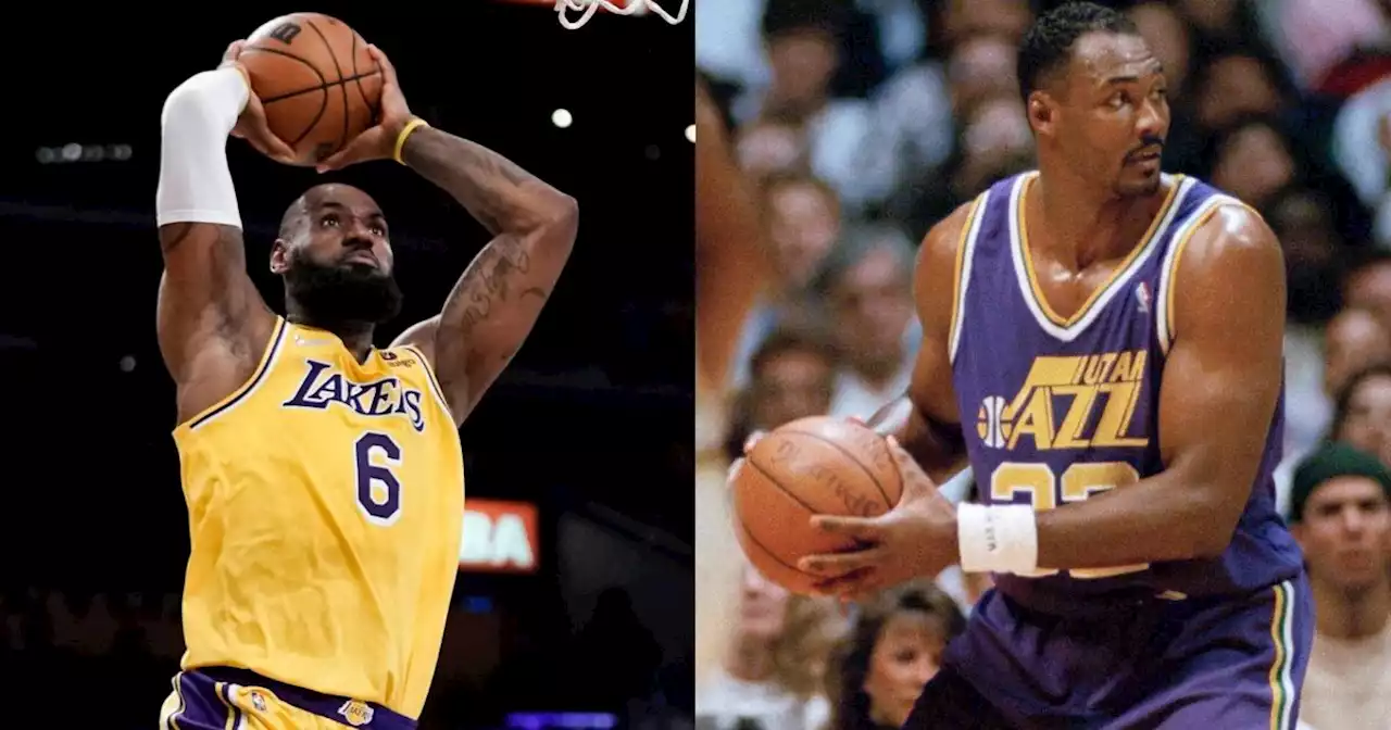 LeBron James passes Karl Malone for 2nd all-time in scoring