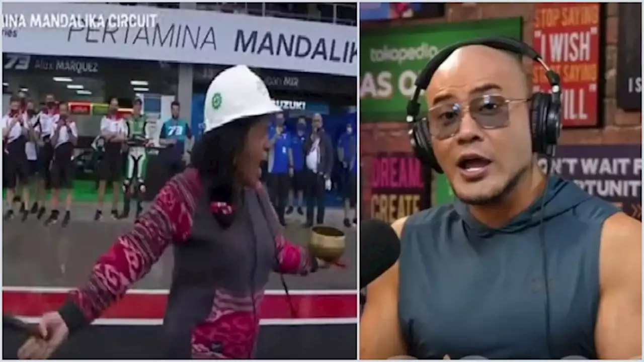 Aksi Pawang Hujan di Sirkuit Mandalika, Deddy Corbuzier: Nanti Bule-bule pada Gosip, Cieee Main Dukun