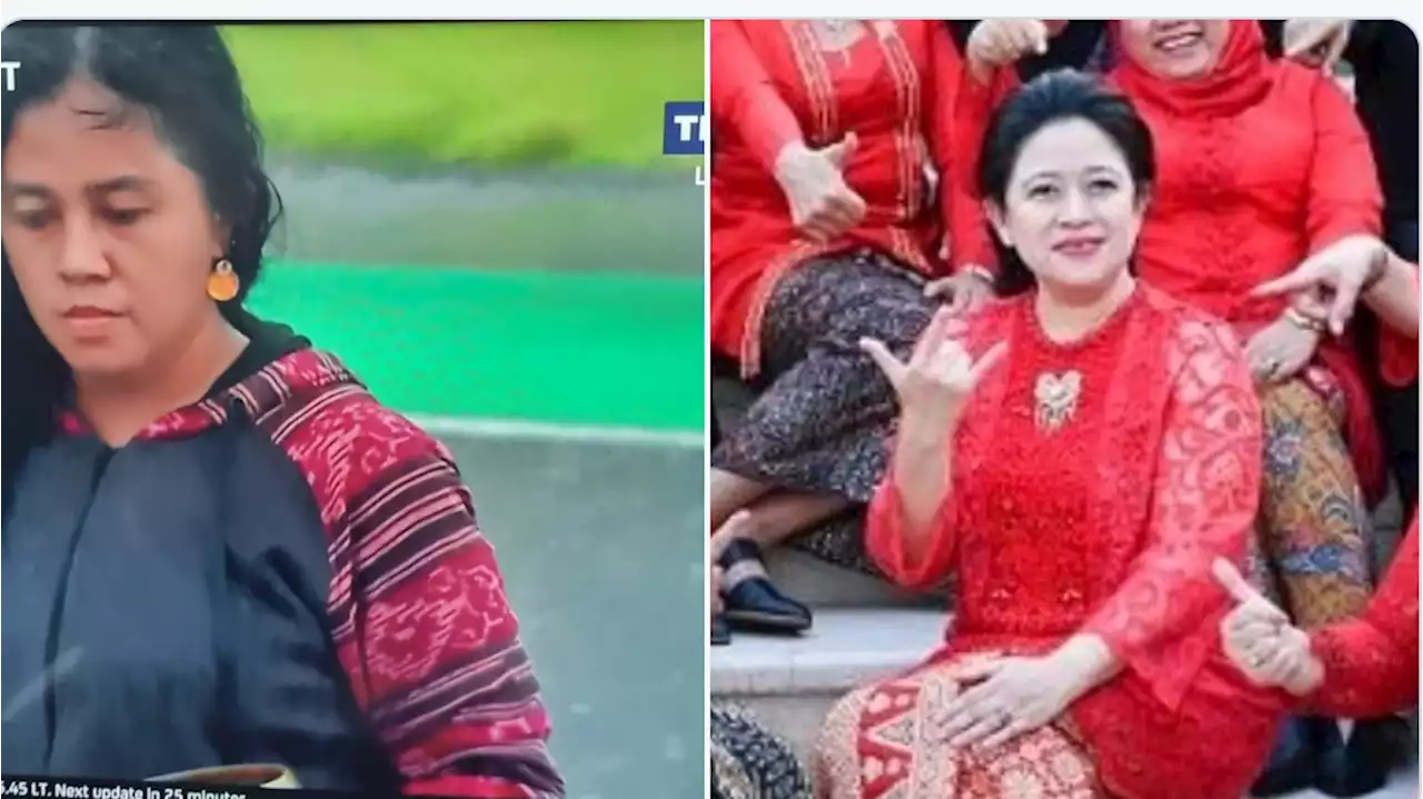 Netizen Samakan Wajah Rara si Pawang Hujan dengan Puan, Memang Mirip?