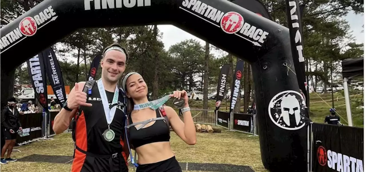 Glaiza de Castro, husband David Rainey conquer Spartan Race together