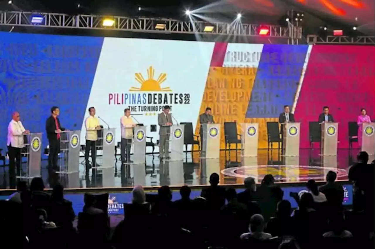 Comelec debate: Bets tackle tax issue of no-show Marcos