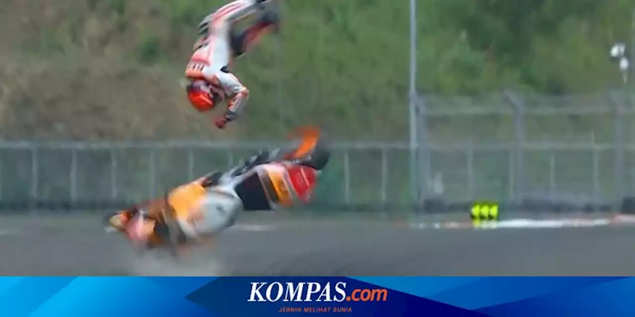 MotoGP Mandalika: Marquez Alami Kecelakaan Highside pada Sesi Pemanasan, Apa Itu?