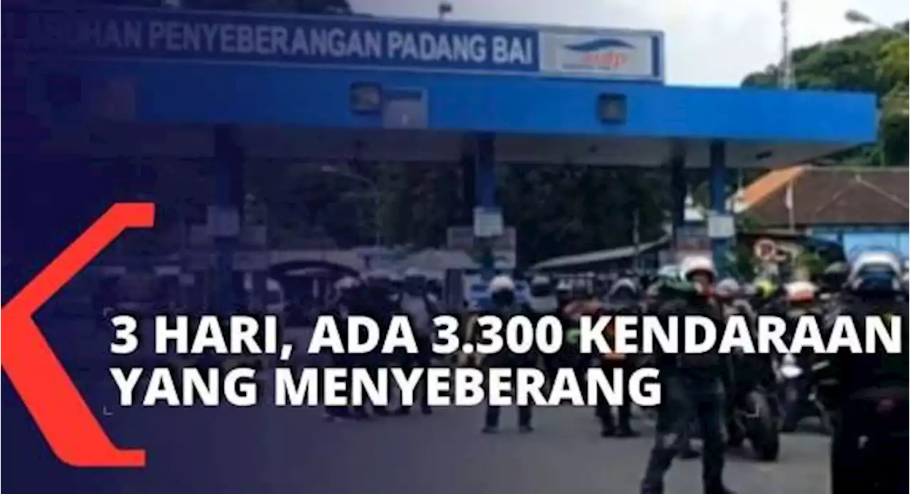 Pelabuhan Padang Bai Catat Sudah Ada 3.300 Kendaraan yang Menyeberang pada 3 Hari Terakhir