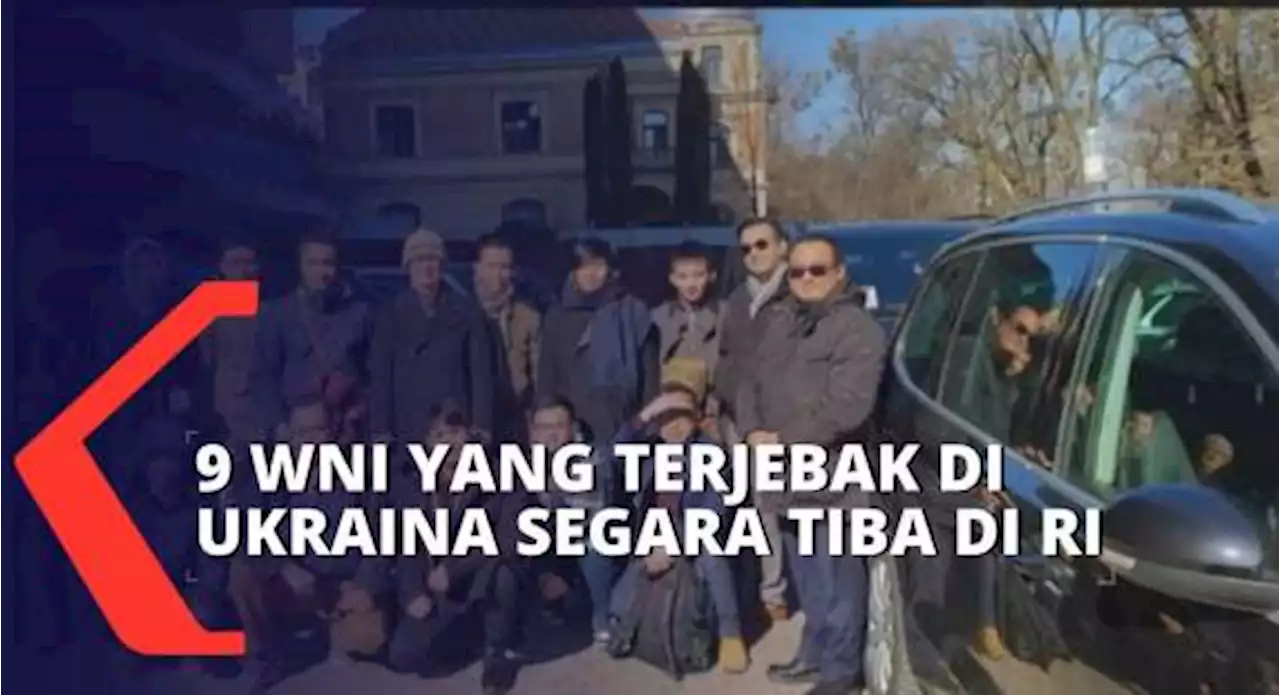 Sembilan WNI yang Terjebak di Ukraina Segera Tiba di Tanah Air