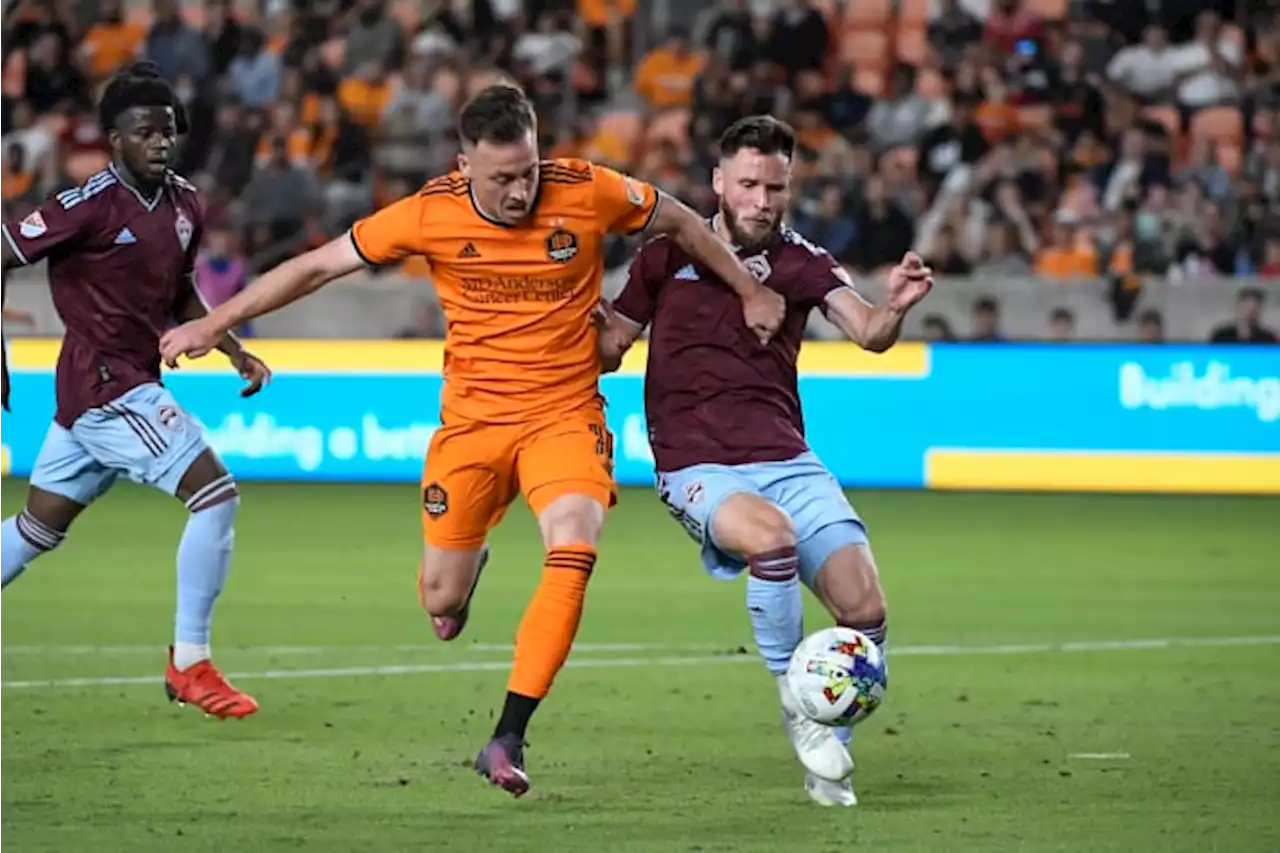 Pasher’s equalizer helps Dynamo tie Rapids 1-1