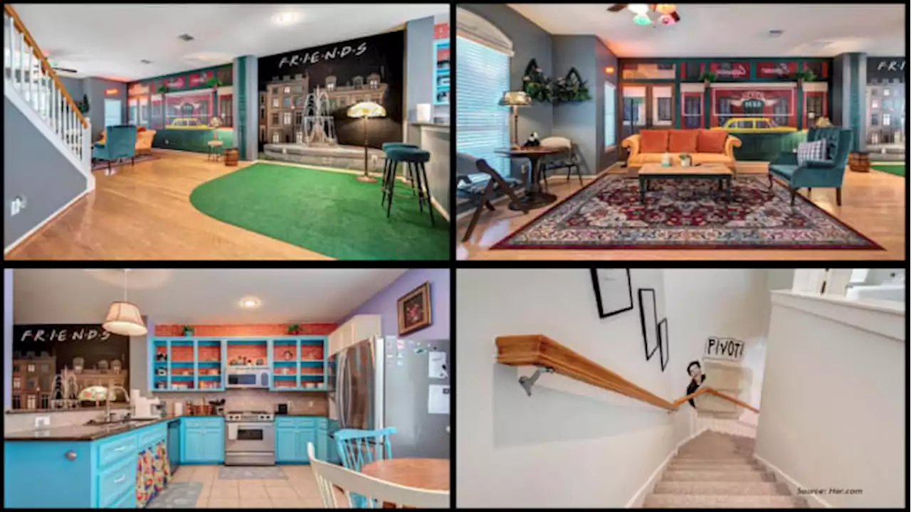 The One Where the ‘Friends’-Themed Townhouse Goes on Sale in Houston